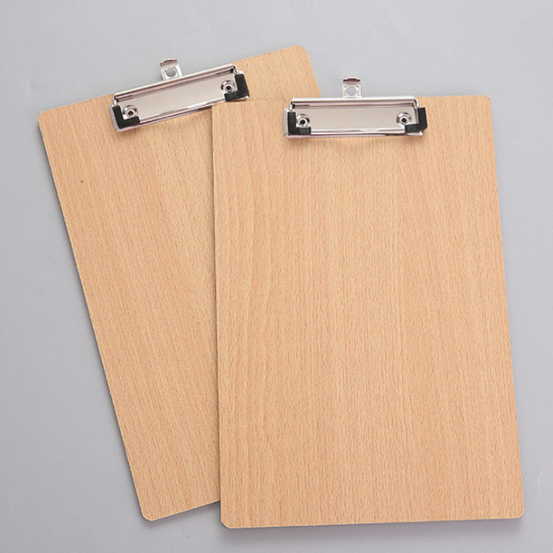A4 folder pad thick FC wooden board clamp paper splint office stationery office information supplies
