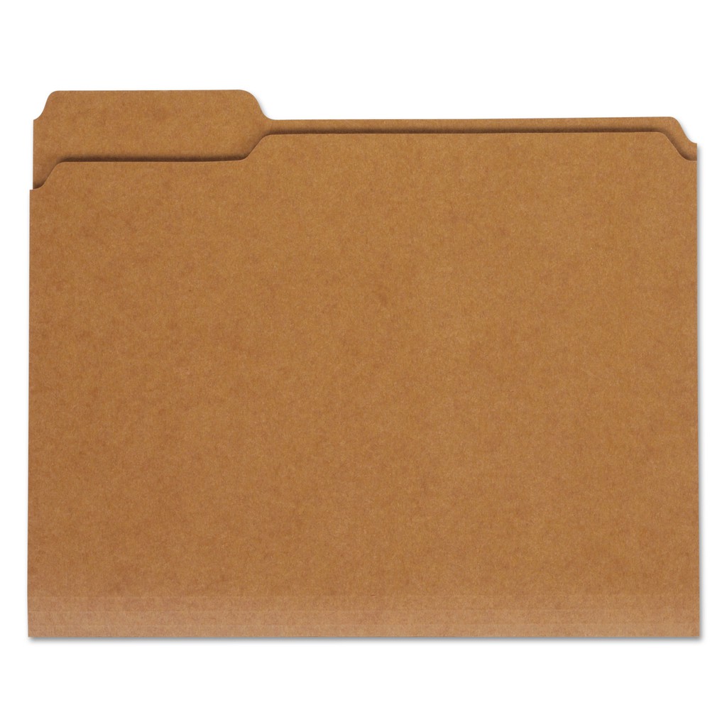 File Folder Brown Kraft 14pts Shortsold Per Pack Of 10 Pcs