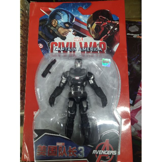 Marvel Avengers War Machine Action Figure Toys | Shopee Philippines