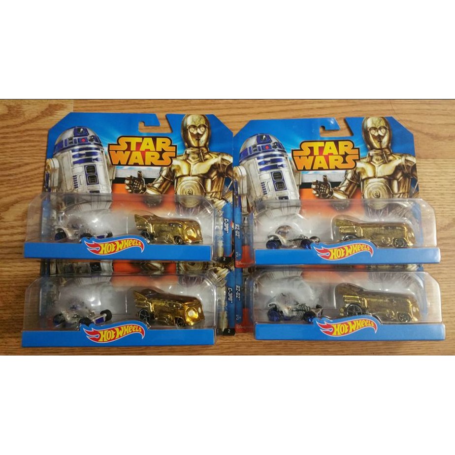 hot wheels star wars r2d2 and c3po