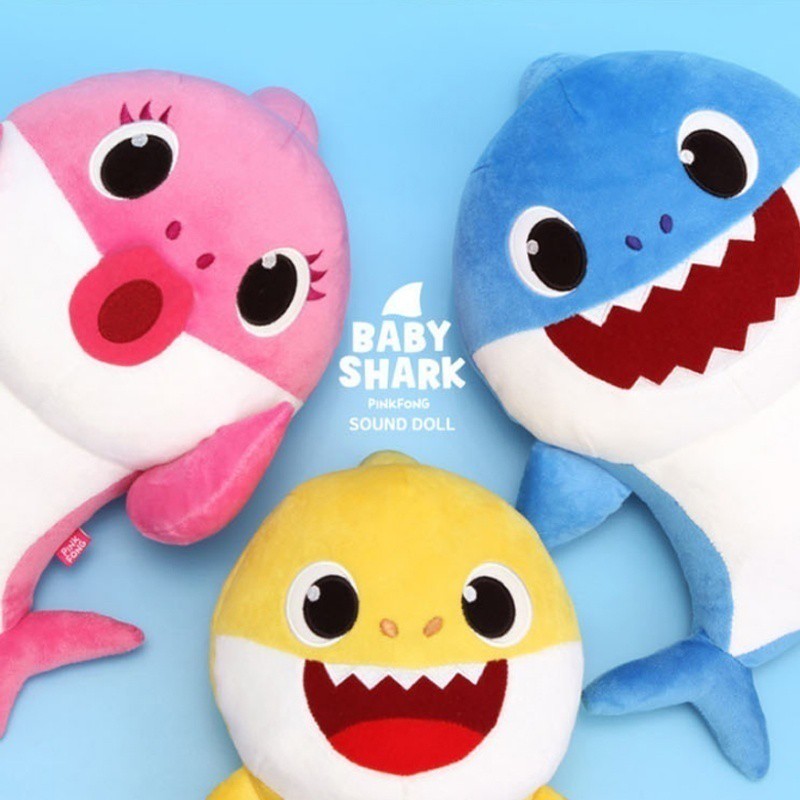 baby shark plush toy singing