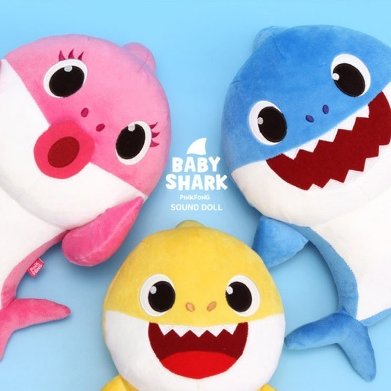 baby shark plush doll