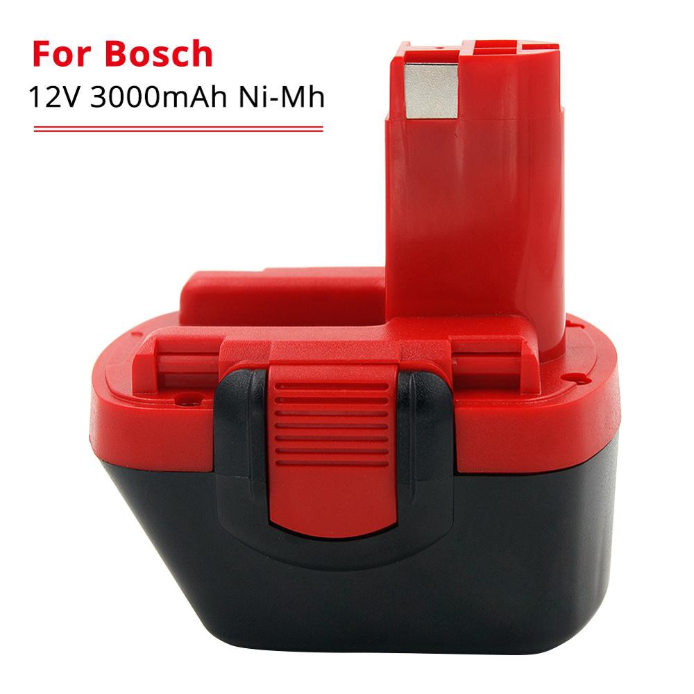3000mAh 12V Battery For Bosch 3360 3360K 3455 BAT043 BAT045 GSB GSR PSR 12 VE-2