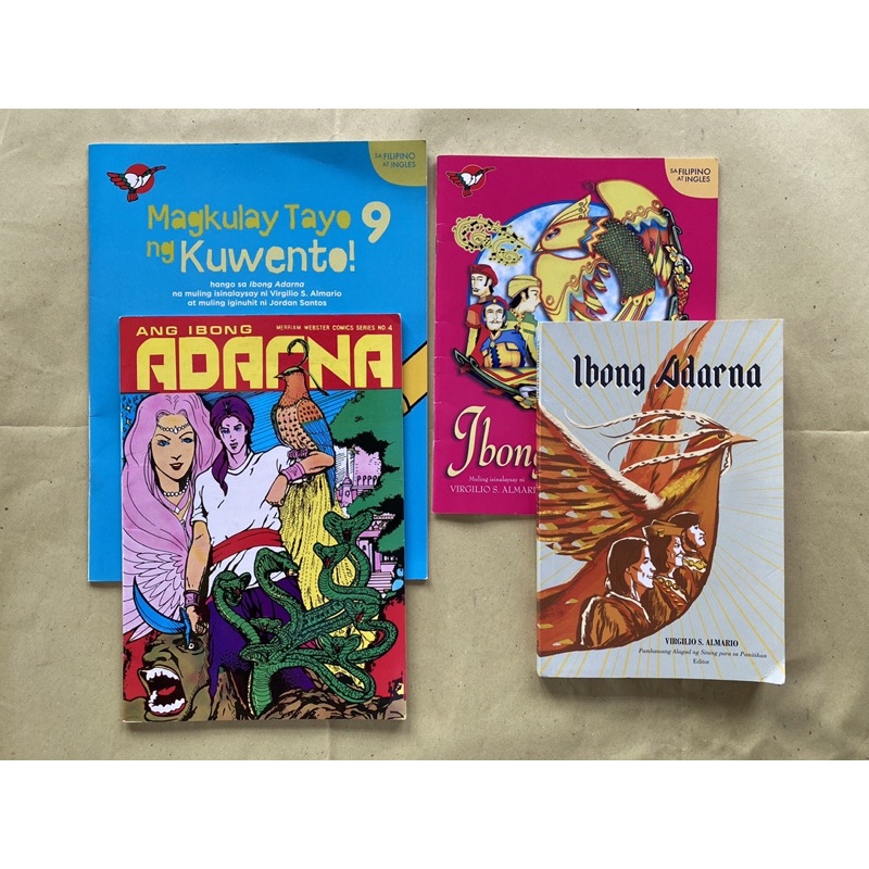 Ibong Adarna Set Textbook, Comic Book, Coloring Books | Shopee Philippines