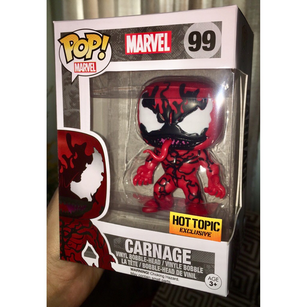 carnage funko pop hot topic