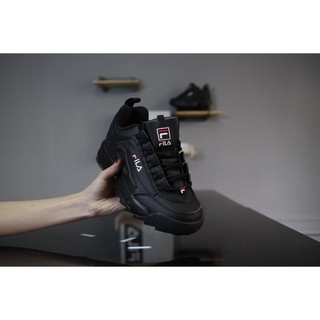 black fila disruptor womens