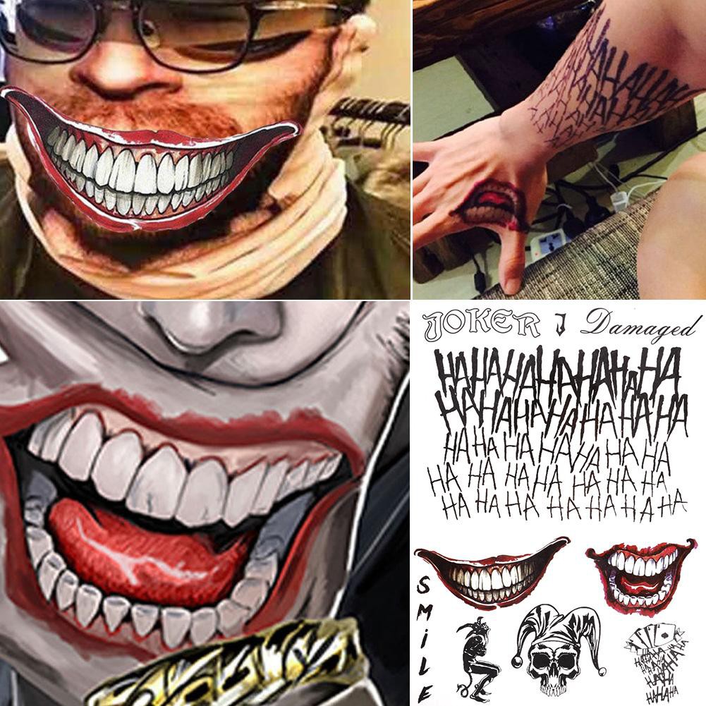 Joker Hand Tattoo Sticker - Best Tattoo Ideas