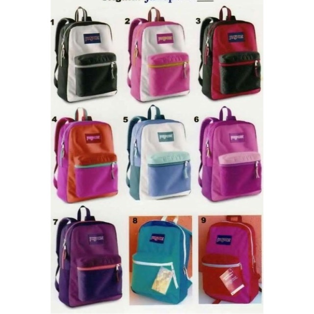 jansport backpacks colors