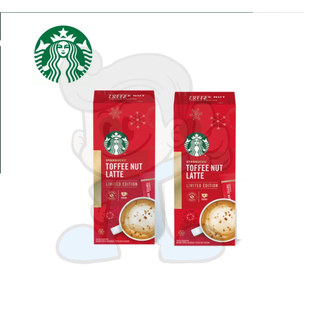 Starbucks Toffee Nut Latte Limited Edition Premium Mixes Arabica