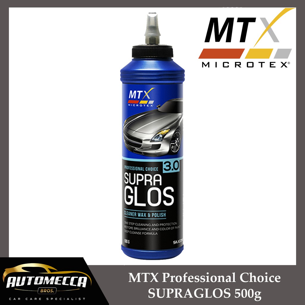 Mtx Professional Choice Supraglos 500g Supra Cleaner Wax And Polish