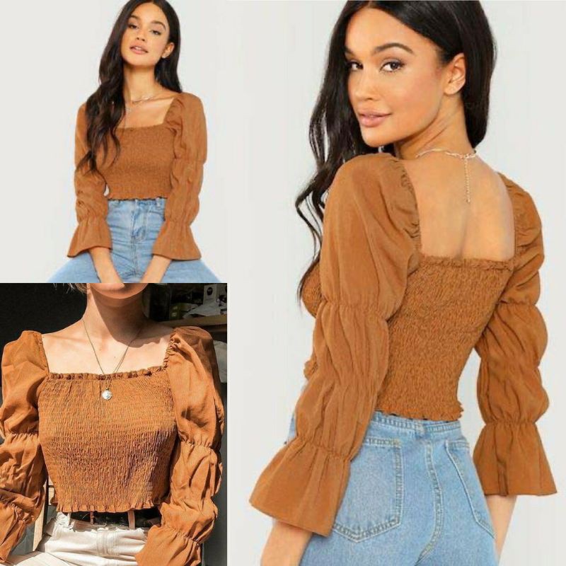 long smock top