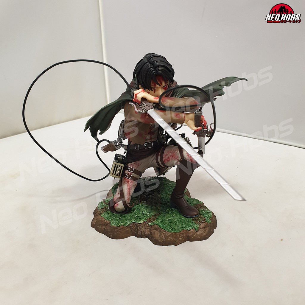 Kotobukiya Artfx Ko Attack On Titan Levi Fortitude Ver Shopee Philippines