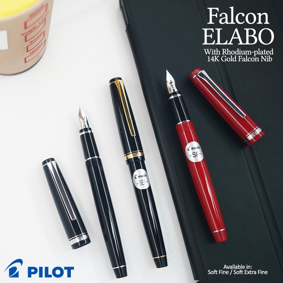 Gourmet Pens Review Pilot Elabo Fountain Pen Soft ExtraFine JetPens