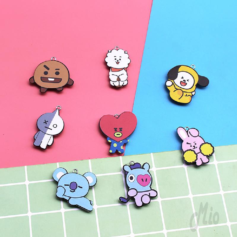 ready stock cod bangtan boy kpop blackpink bts army bt21 cartoon mini