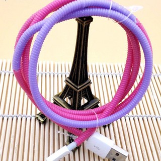 50cm Spiral Earphone Cord Cable Protector #3