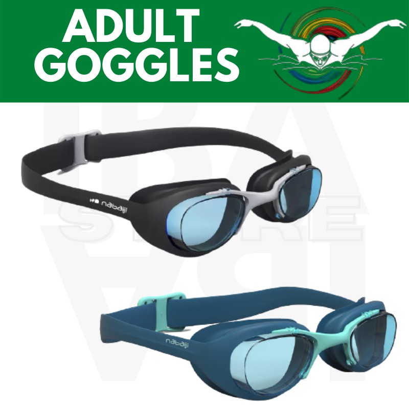 Nabaiji Xbase Plain Adult Swimming Goggles Shopee Philippines