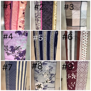 Cod Hot Sale Comforter Queen Size Cotton Good Quality 60x75