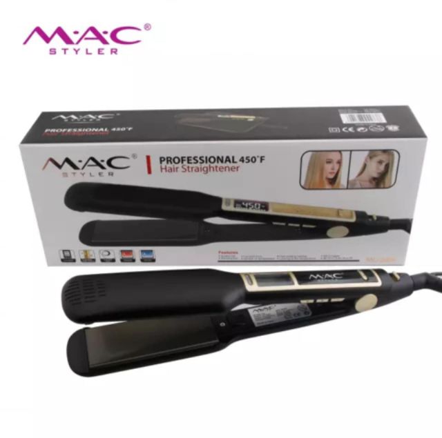 mac styler professional hair straightener