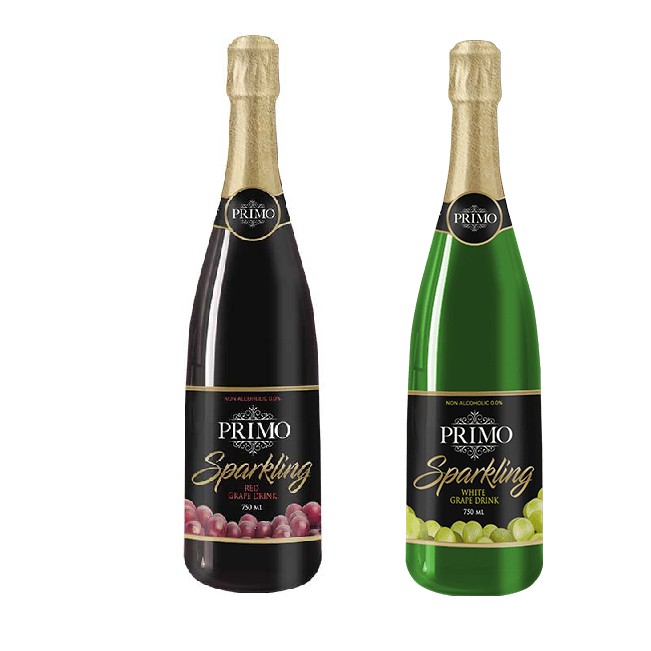 PRIMO SPARKLING RED OR WHITE GRAPE (750ml) Shopee Philippines