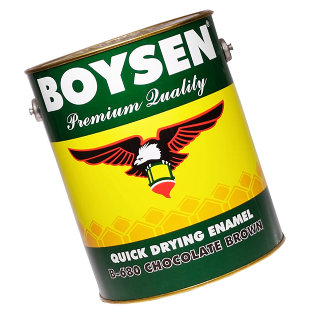 BOYSEN QDE CHOCOLATE BROWN B680 ( 1 GALLON 1 GALLON 1 GALLON 1 GALLON