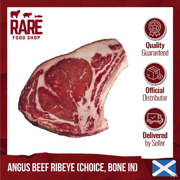 Angus Beef Ribeye (Choice, Bone in) Steak 330-360G