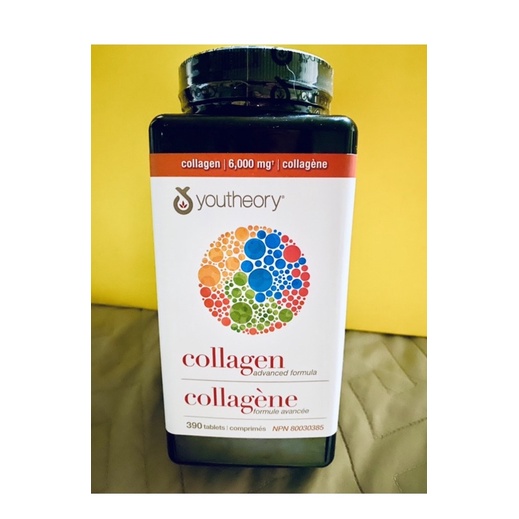 Youtheory Collagen Advanved formula + Vit C 390 tablets | Shopee ...