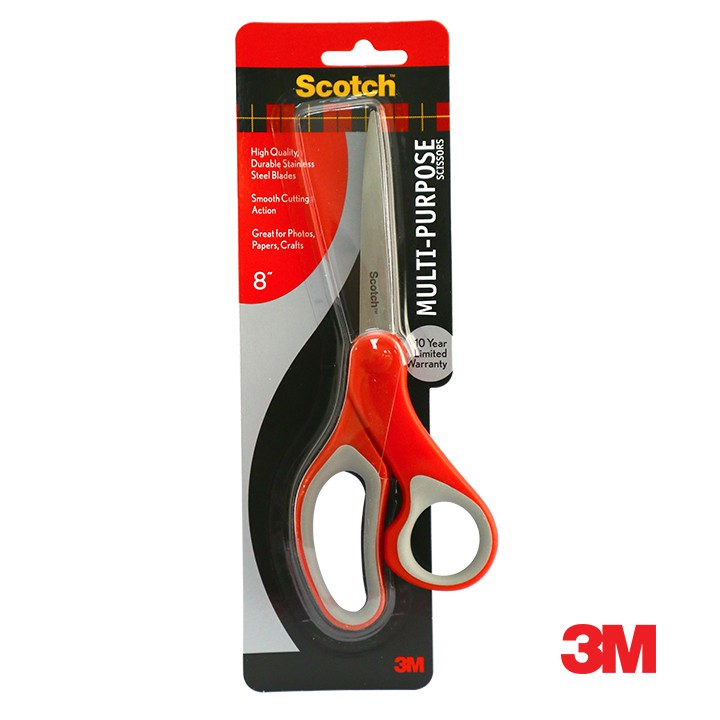 3M Scotch™ MultiPurpose Scissors 1428, 8in Shopee Philippines