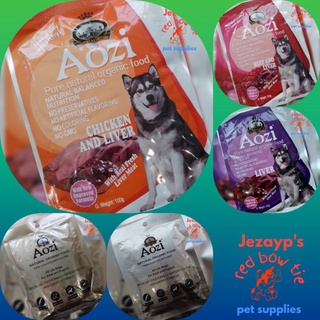 Aozi Dog Wet Food in Pouches 100g Chicken,Liver,Bèef, Beef&Liver
