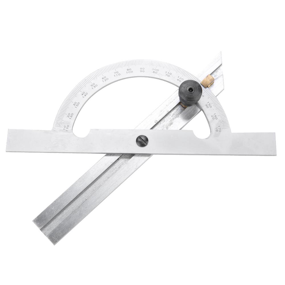 Protractor Angle Ruler 100x150mm Carbon Steel Adjustable Angle Rulers Tool Measuring /& Gauging Tool