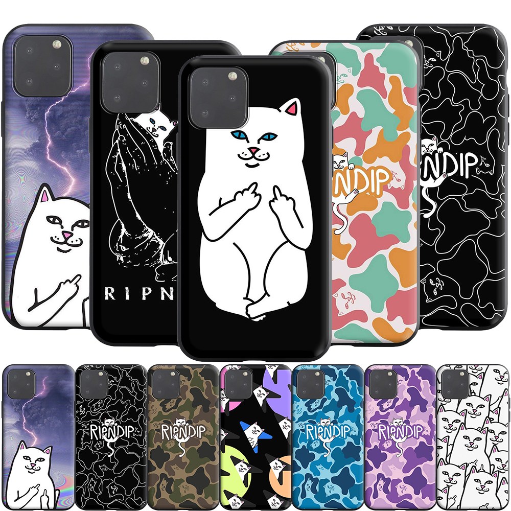 Ripndip Silicone Case For Iphone Xr 6 6s 7 7 Plus 8 8 Plus Se Soft Cover Casing Shopee Philippines