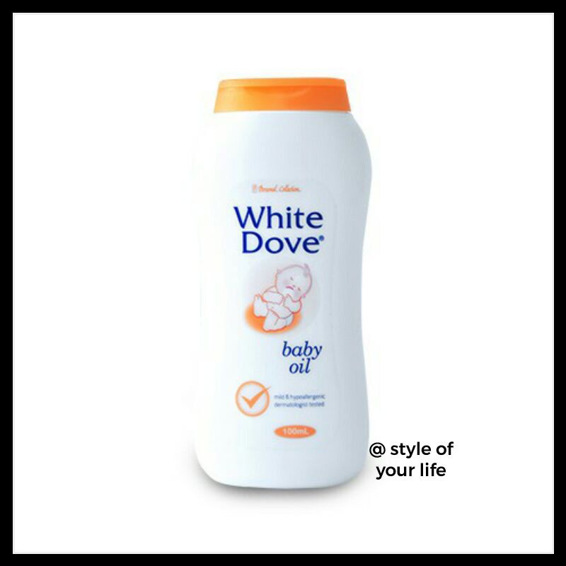 WHITE DOVE BABY OIL 100 ml Shopee Philippines