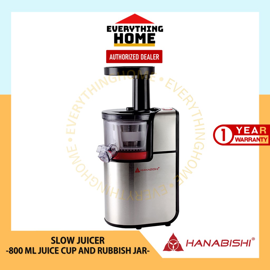 Hanabishi Slow Juicer / HSJ1500 Shopee Philippines