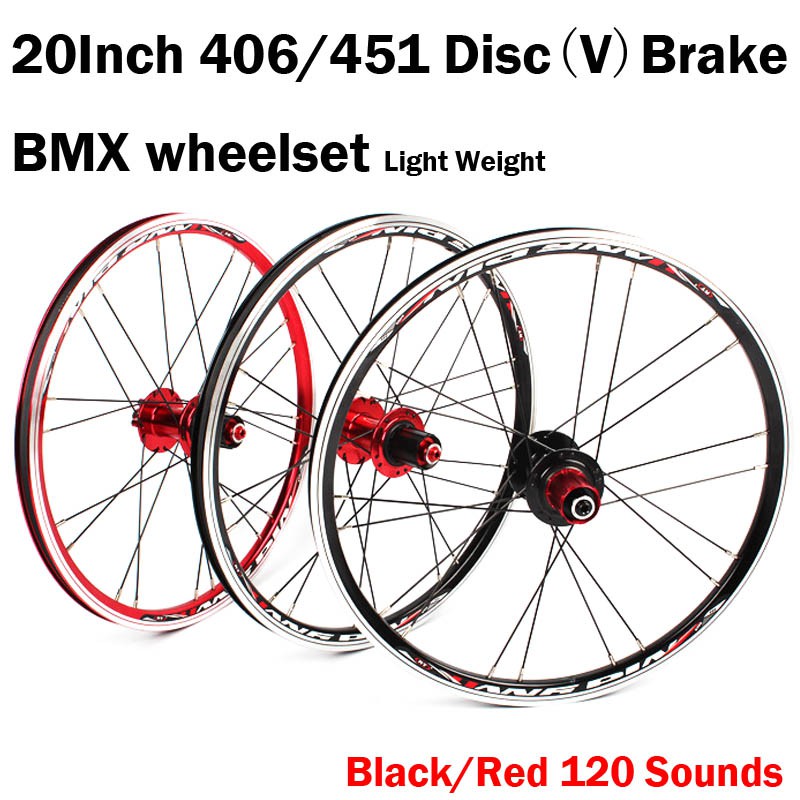 wheelset 20 inch v brake