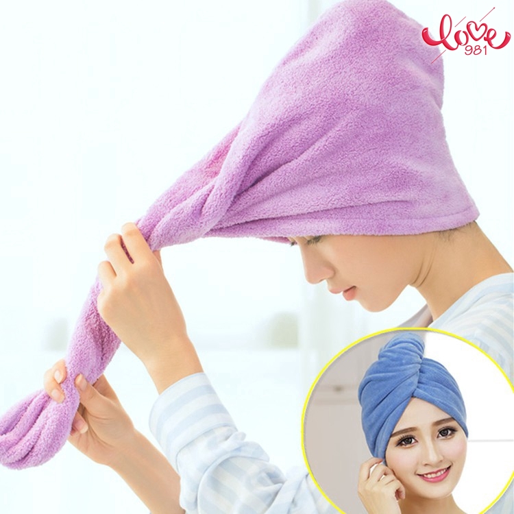 Dry hair cap super soft thickening to increase dry hair cap Hair dryer