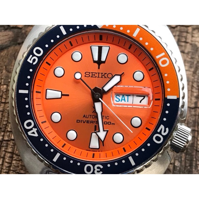 seiko prospex orange dial