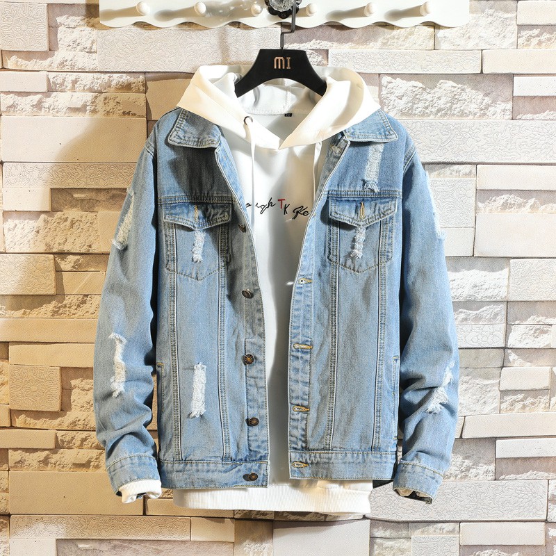 jaket denim korea