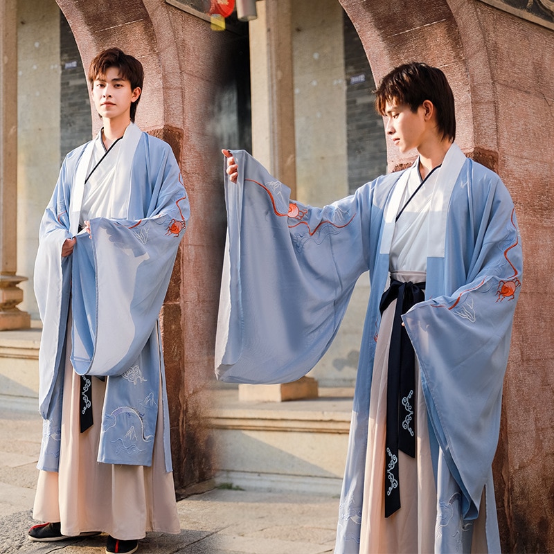 Hanfu Men Tang Dynasty Ancient Chinese Costume Traditional Chinese Clothing For Male Han Dynasty