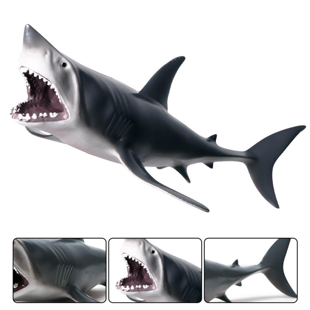 Toys Hobbies Educational Lifelike Shark Shaped Toy Realistic Motion Simulation Animal Model For Kids Baby