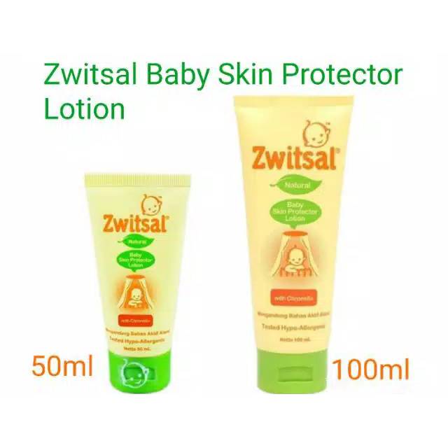 Komst Redding Verslijten Zwitsal Baby Skin Protector Lotion Citronella & Chamomiletube Packaging  50ml And100Ml | Shopee Philippines
