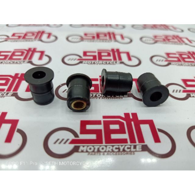 Visor Nut Bolts Rubber (4pcs) Shopee Philippines