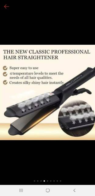 new classic professional hair straightener