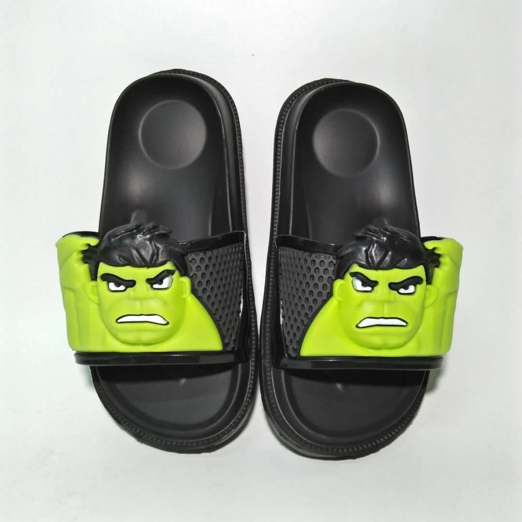 kids hulk slippers