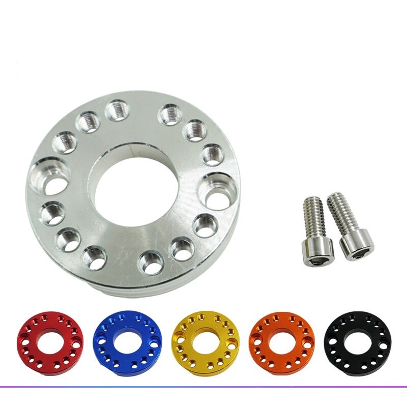 Universal CNC Alloy Carburetor Spinner Plate Adaptor Inlet Manifold For ...