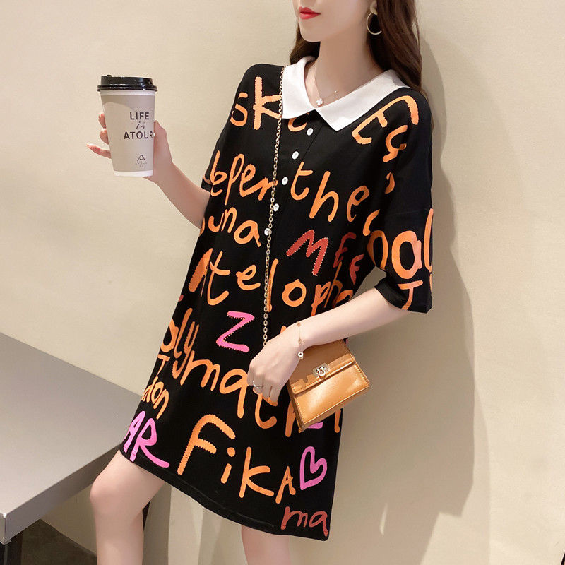 polo t shirt dress plus size