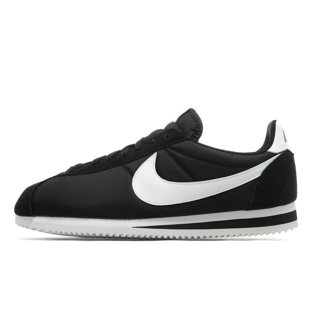 nike cortez grey black