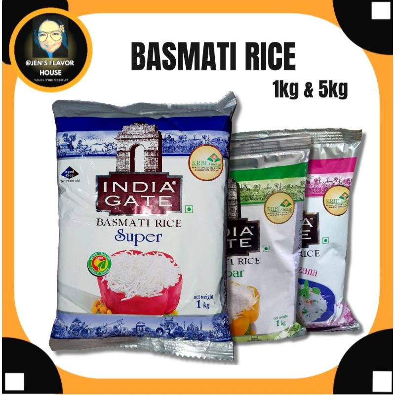 Basmati Rice India Gate 1kg/5kg Shopee Philippines