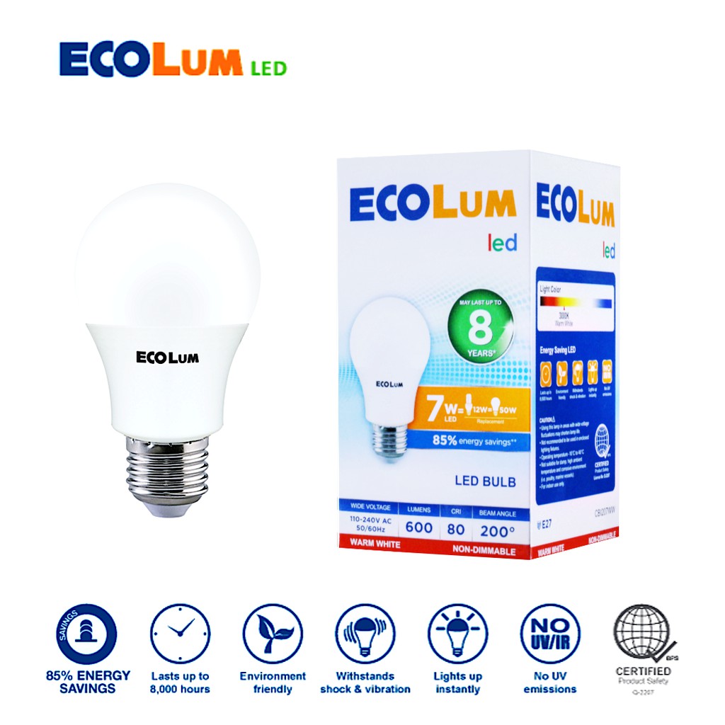 7 watts led bulb