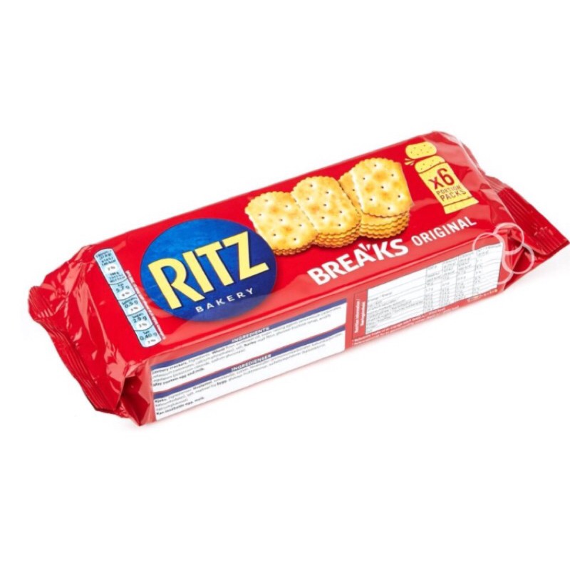 Nabisco Ritz Breaks Original Crackers 190g Shopee Philippines
