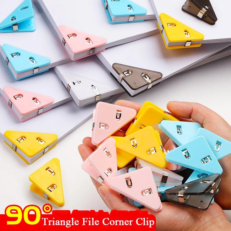 Triangle Corner Paper Clip Binder Triangle Clip School Office