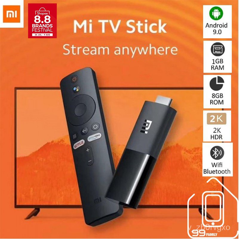 Xiaomi TV Stick (GLOBAL VERSION) Mi Stick with Google Assistant ...